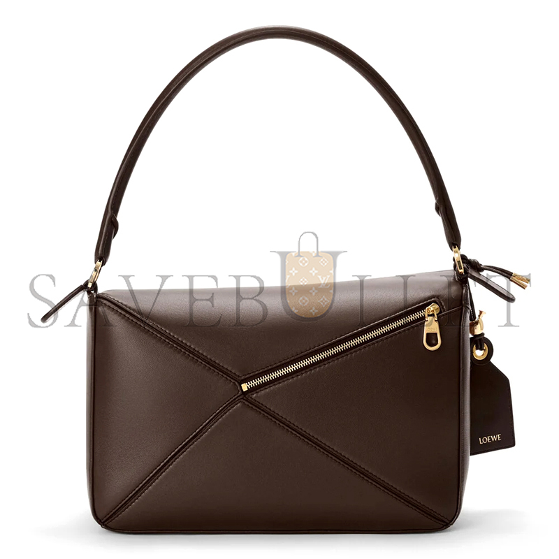 L0ew* MEDIUM FEATHERLIGHT PUZZLE BAG IN NAPPA LAMBSKIN A510PLMX02 (29*19.5*12cm)